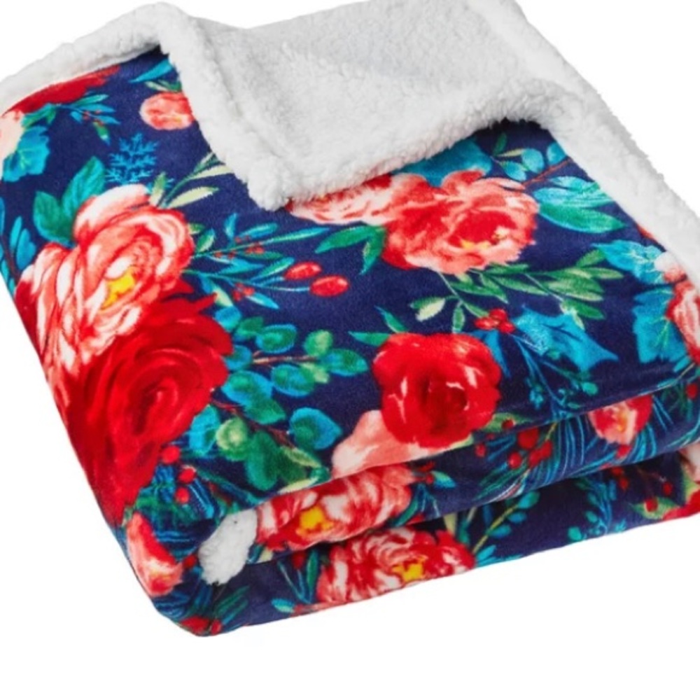 Floral Throw Blanket